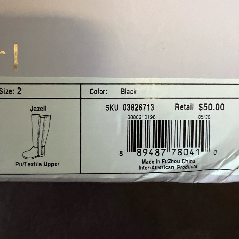 Madden Girl Riding Boot - Size 2 - New In Box - Picture 3 of 4